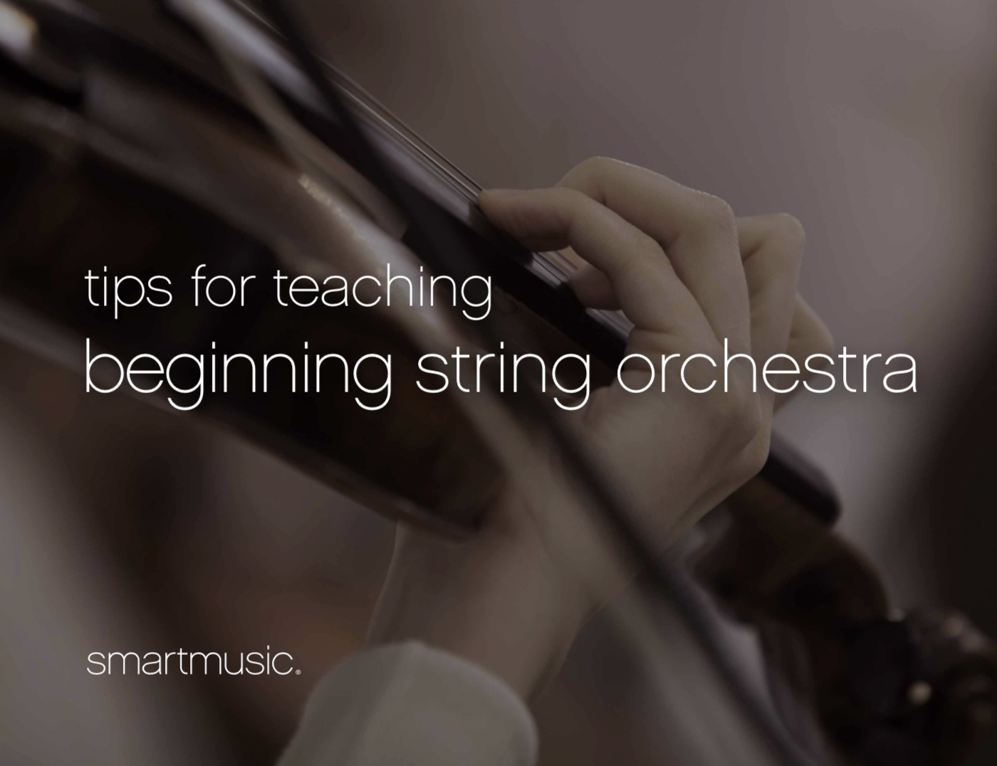 tips for teaching beginning string orchestra