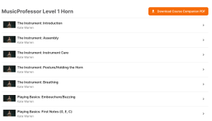 music professor video page