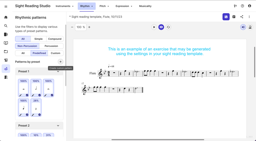 Sight Reading Studio Tips rhythm