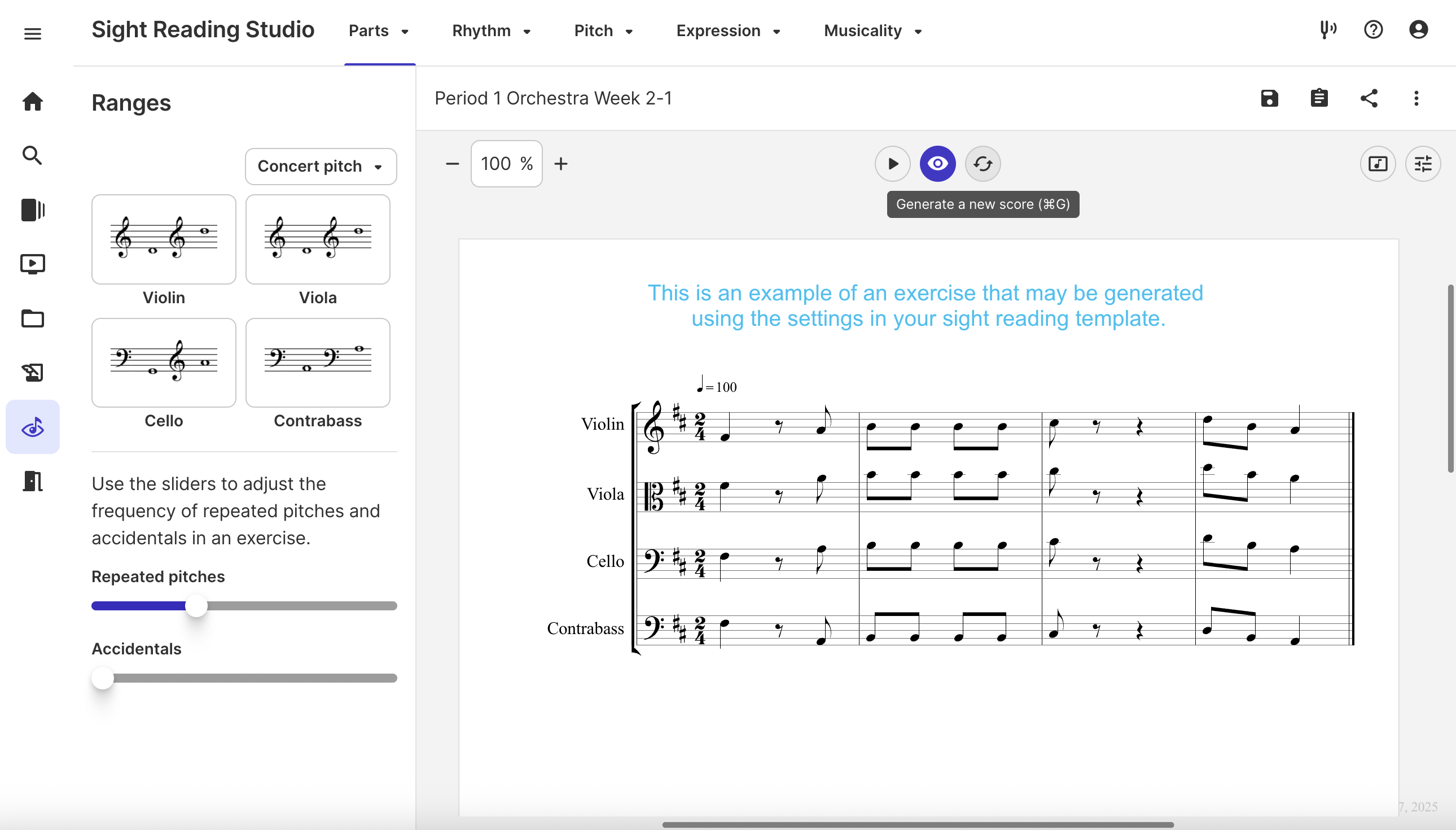 Develop independence in sight reading with MakeMusic Cloud!