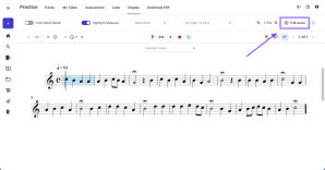 Full-score viewing is now in MakeMusic Cloud.