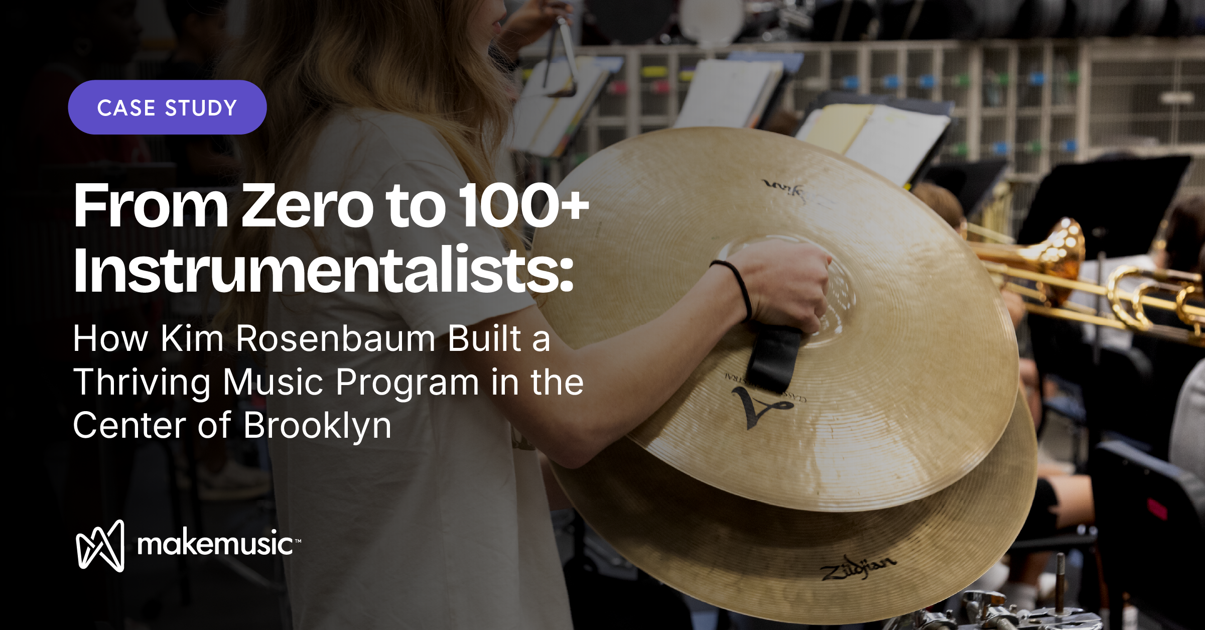 From Zero to 100+ Instrumentalists: How Kim Rosenbaum Built a Thriving Music Program in the Center of Brooklyn